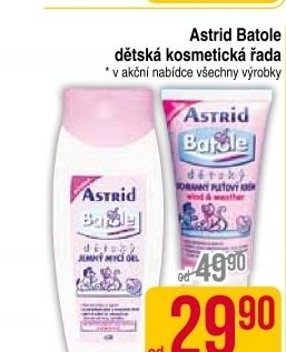 Kosmetika detska batole astrid