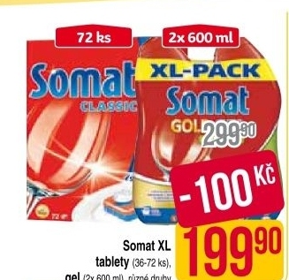 Tablety do mycky somat
