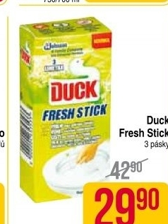 Wc blok gelove pasky fresh stick duck