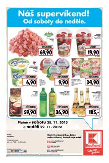 akční leták Kaufland 26.11.2015-2.12.2015
