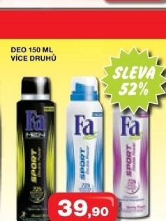 Deodorant sprej fa