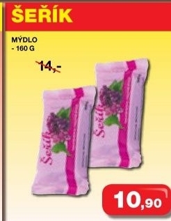 Mydlo tuhe serik