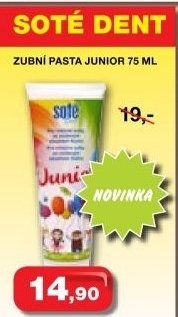 Pasta na zuby junior sote dent