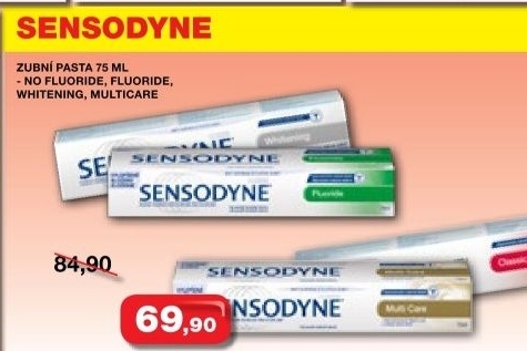 Pasta na zuby fluoride sensodyne