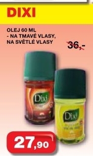 Olej na vlasy dixi