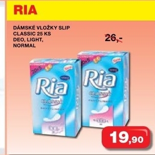 Vlozky damske slipove ria