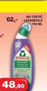 Cistic wc gelovy frosch