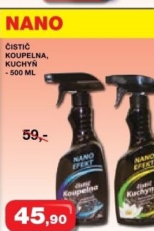 Cistic koupelen nano efekt