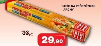 Papir na peceni alufix