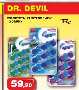 Wc blok tuhy crystal dr devil