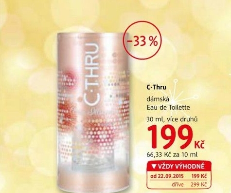 Toaletni voda damska c thru