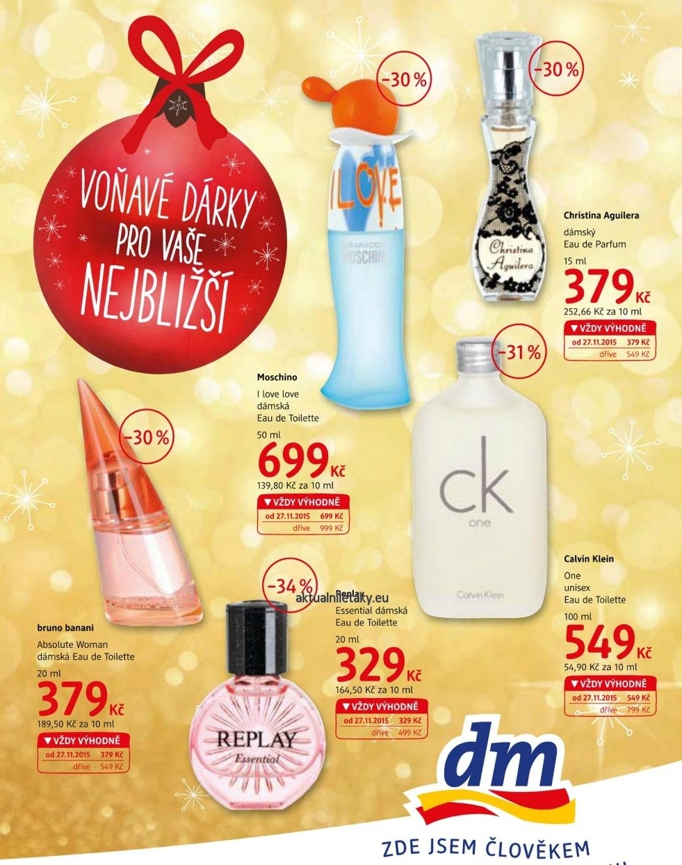 Voňavé dárky z DM drogerie
