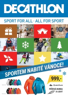 akční leták Decathlon 30.11.2015-31.12.2015