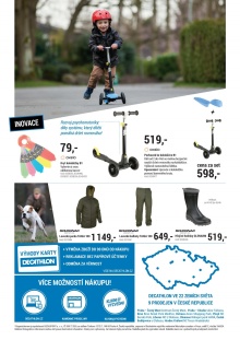 akční leták Decathlon 30.11.2015-31.12.2015