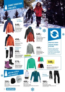 akční leták Decathlon 30.11.2015-31.12.2015