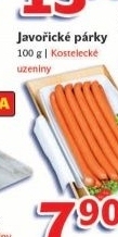 Parky javoricke kostelecke uzeniny
