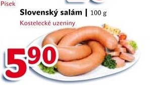 Salam slovensky toceny kostelecke uzeniny