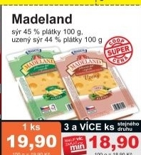 Syr madeland 45 madeta