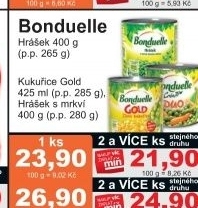 Hrasek bonduelle 2