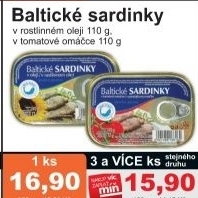 Sardinky balticke v oleji big fish
