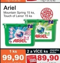 Praci kapsle 3v1 ariel