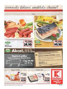 akční leták Kaufland 3.12.2015-9.12.2015