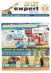 akční leták Expert elektro 3.12.2015-9.12.2015
