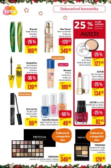 akční leták Teta drogerie 10.12.2015-19.12.2015