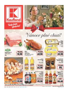 akční leták Kaufland 10.12.2015-16.12.2015