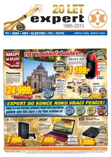 akční leták Expert elektro 10.12.2015-16.12.2015