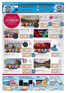 akční leták Expert elektro 10.12.2015-16.12.2015