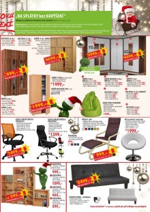 akční leták IDEA nábytek 15.12.2015-31.12.2015