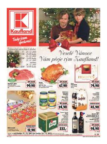 akční leták Kaufland 17.12.2015-23.12.2015