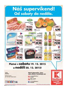 akční leták Kaufland 17.12.2015-23.12.2015