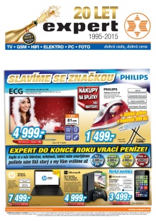 akční leták Expert elektro 17.12.2015-22.12.2015