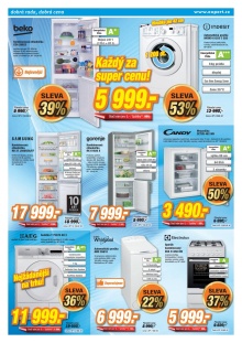 akční leták Expert elektro 23.12.2015-1.1.2016