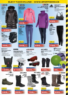 akční leták Sportisimo 25.12.2015-31.12.2015