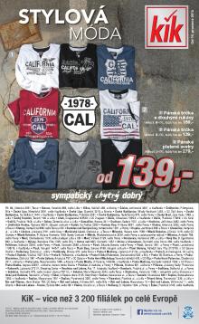 akční leták Kik textil 16.12.2015-3.1.2016