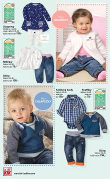 akční leták Kik textil 16.12.2015-3.1.2016