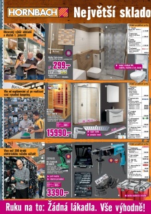 akční leták Hornbach 30.12.2015-2.2.2016