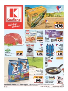 akční leták Kaufland 2.1.2016-6.1.2016