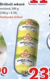 Sekana drubezi mrazena vodnanske kure