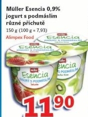 Jogurt esencia muller