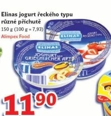 Jogurt recky ochuceny elinas