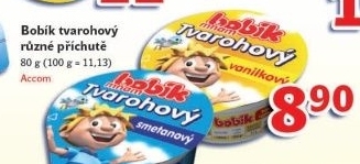 Dezert tvarohovy bobik