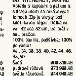 strecove kalhoty rovne