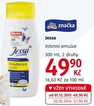 Intimni emulze jessa
