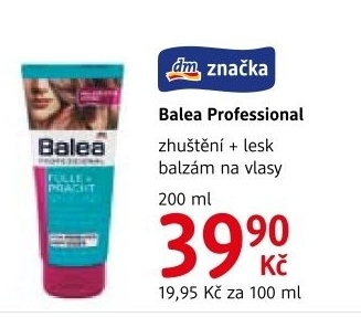 Balzam na vlasy professional balea