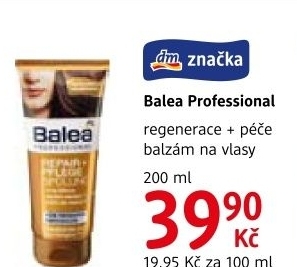 Balzam na vlasy professional balea