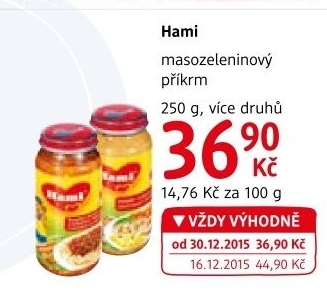 Prikrm masozeleninovy hami